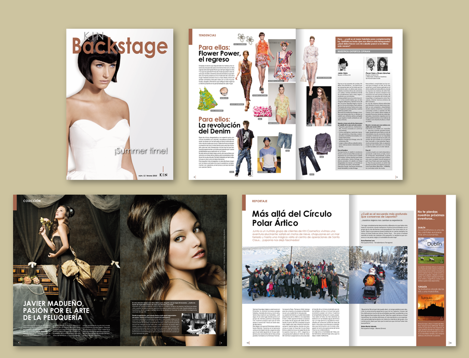 03. Kin Backstage, revista de cosm�tica